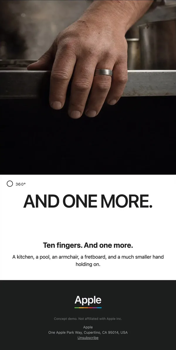 Apple concept email 12 of 12: Closer