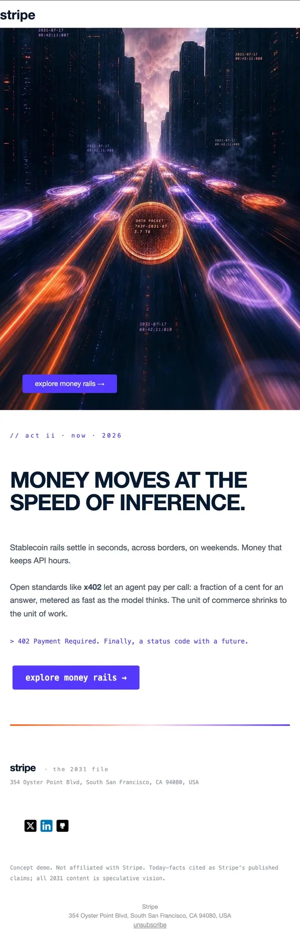 Stripe concept email 7 of 12: Machine payments