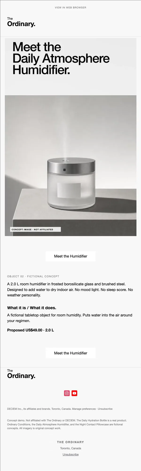 The Ordinary concept email 5 of 12: Second product
