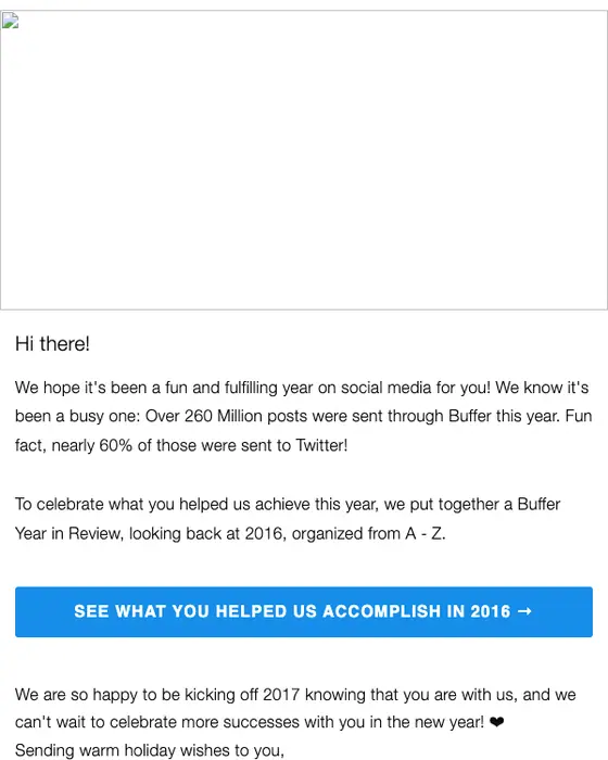 Buffer email