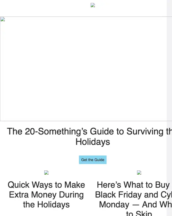 LearnVest Cyber Monday email
