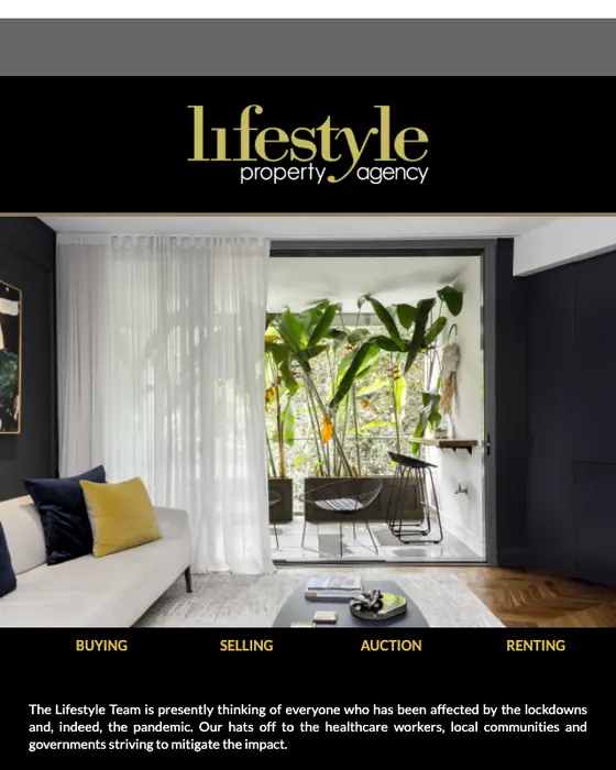 Lifestyle Property Agency newsletter email