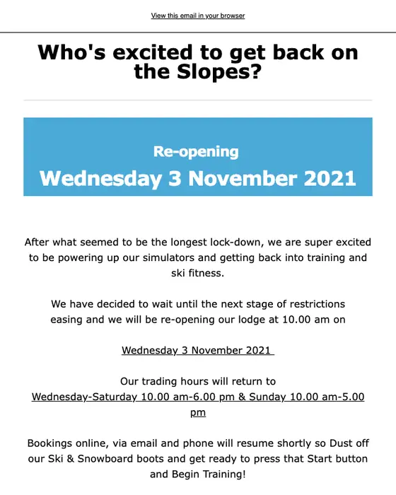 Off-Piste Ski & Snowboard email