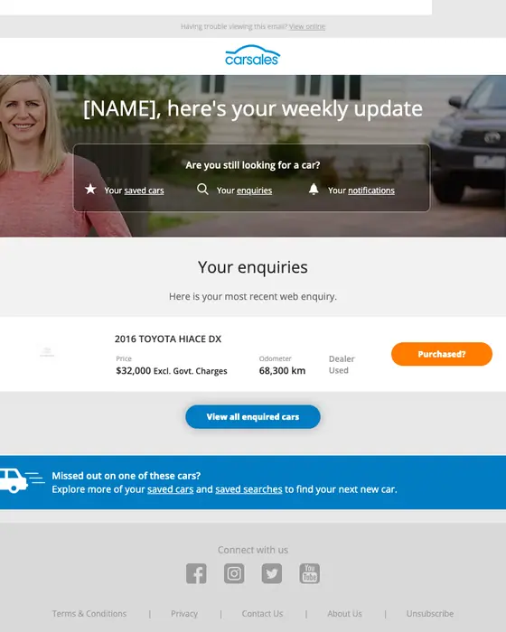 carsales digest email
