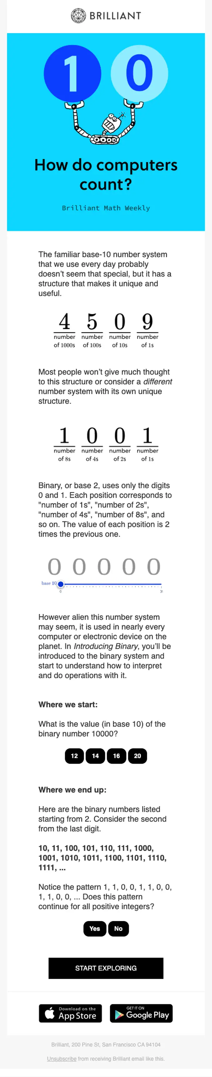 Brilliant re engagement email, full length