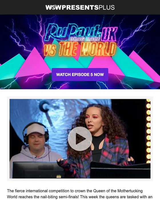 RuPaul's Drag Race email