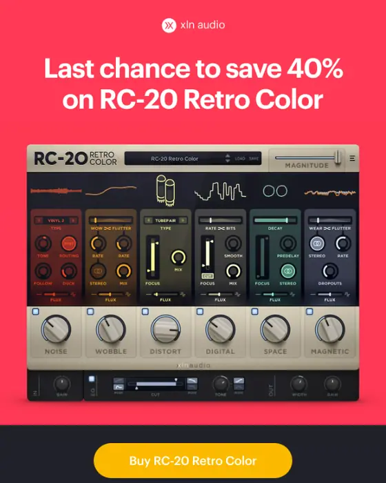 XLN Audio promotional email