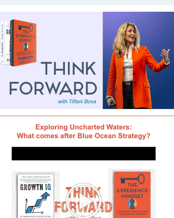 Tiffani Bova promotional email