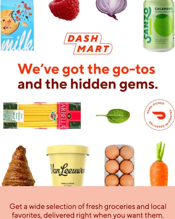DoorDash promotional email