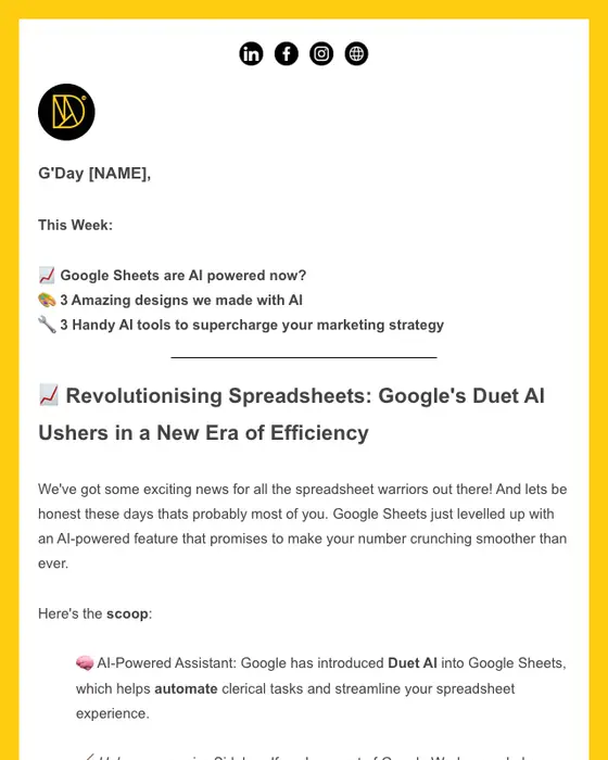 Sydney Digital Marketing email