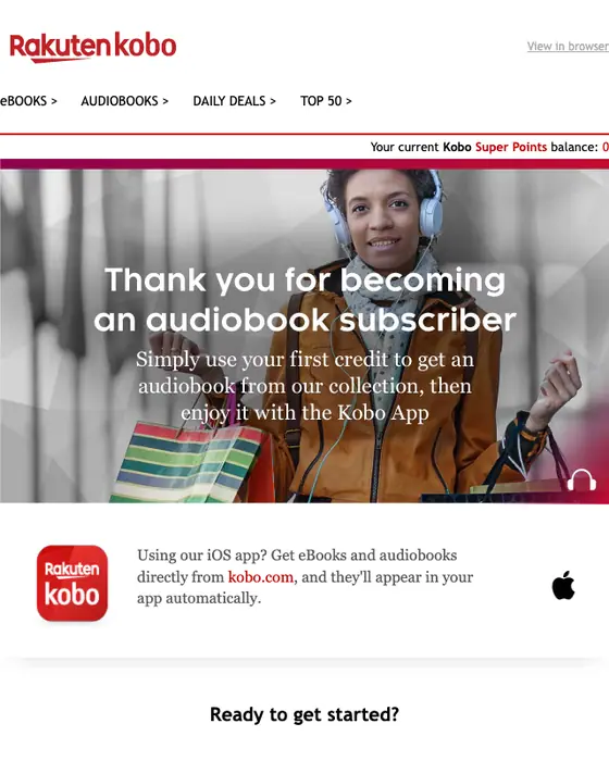 Kobo email