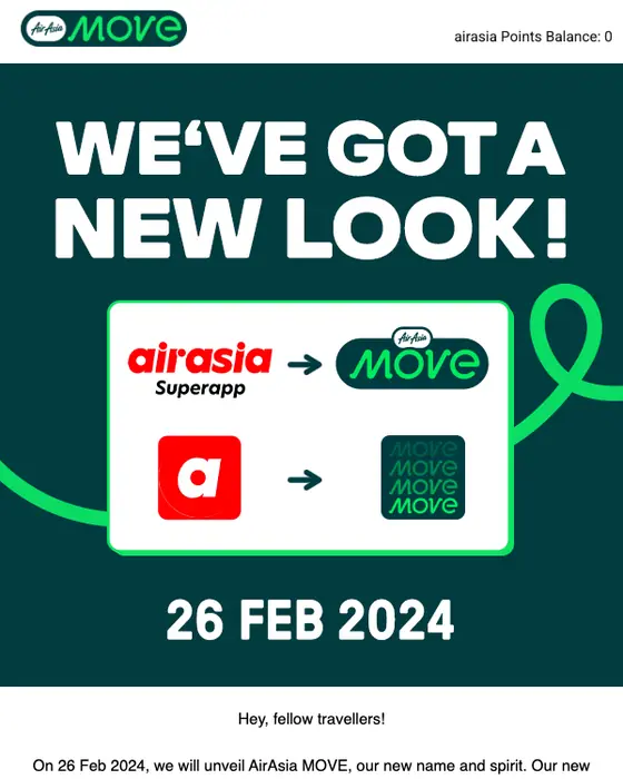 AirAsia MOVE email