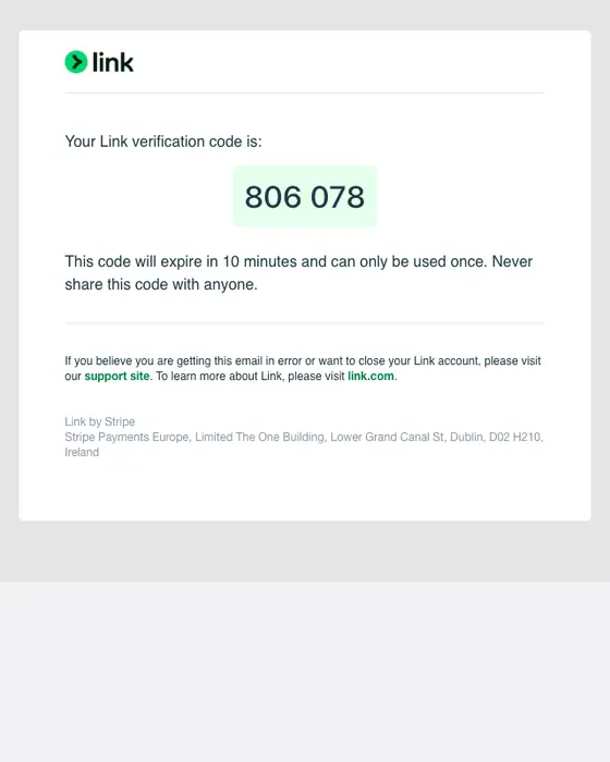 Link email