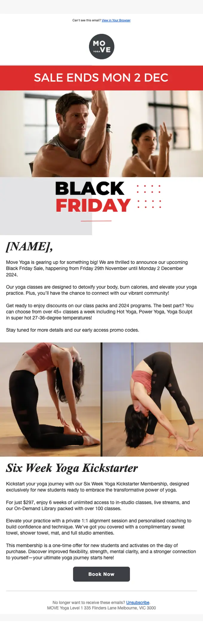 MOVE Yoga sale email, full length