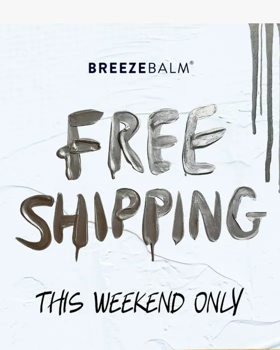 Breeze Balm sale email
