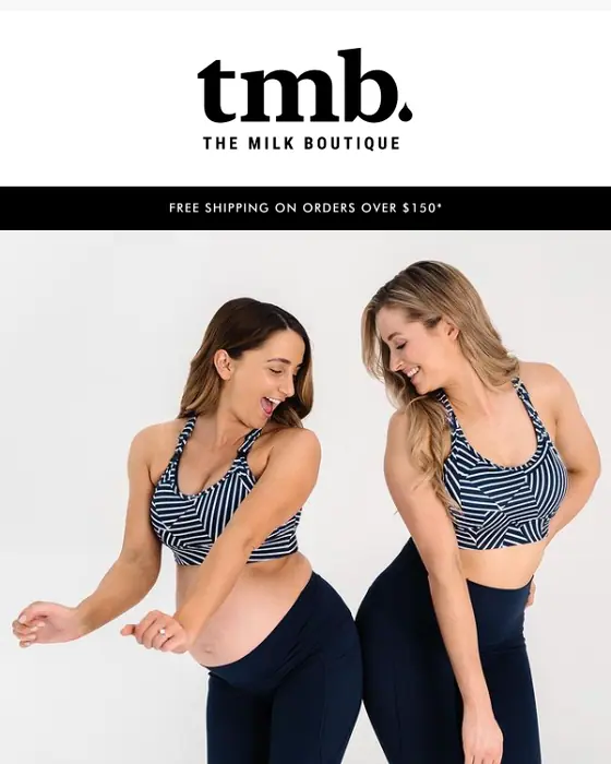 The Milk Boutique thank you email