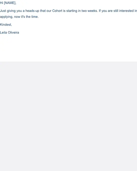 Antler event invite email