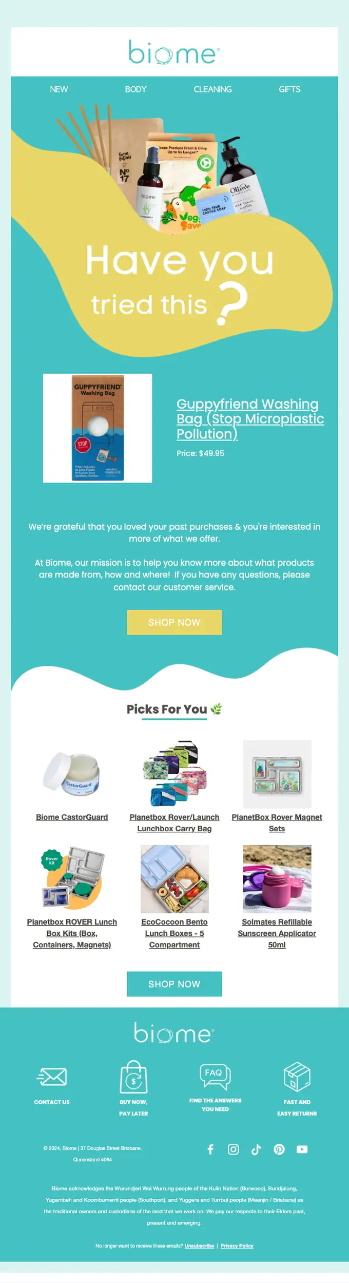 Biome re engagement email, full length