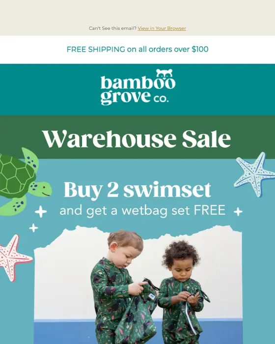 Bamboo Grove Co seasonal email