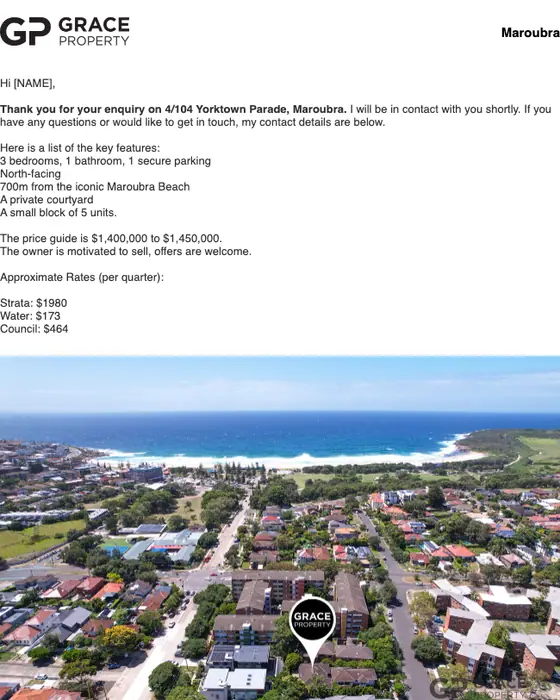 Grace Property email