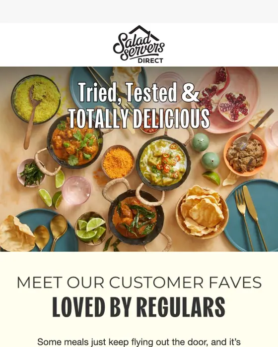 Salad Servers Direct promotional email