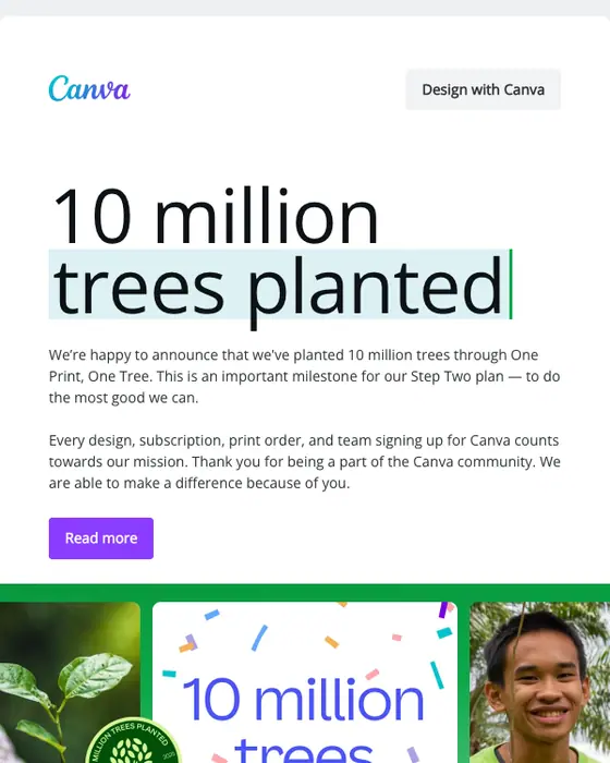 Canva email