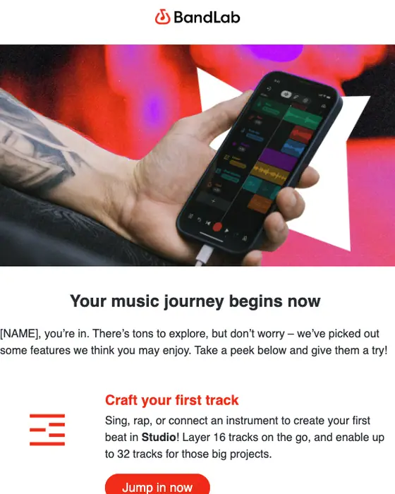 BandLab email