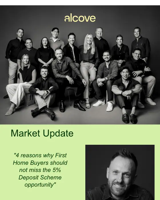 Alcove newsletter email