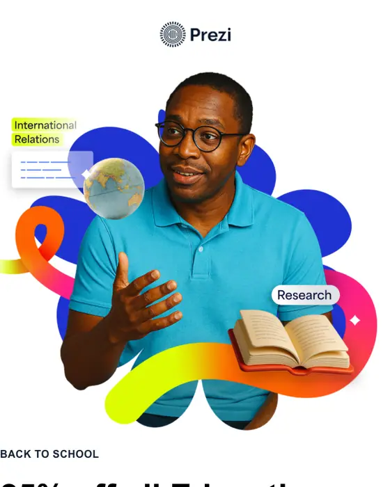 Prezi discount offer email