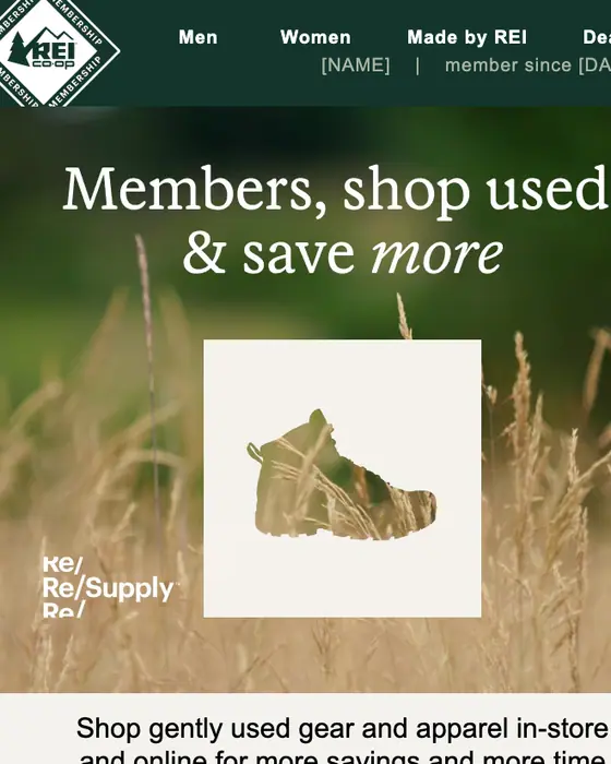 REI Co-op promotional email