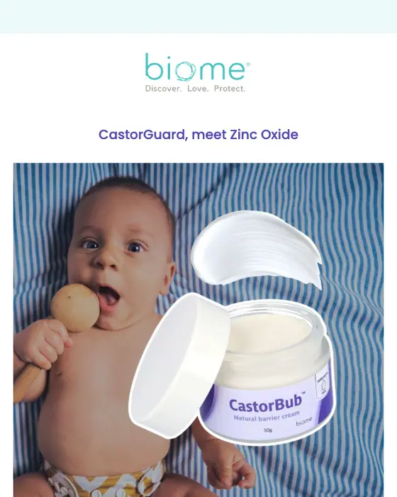 Biome product launch email