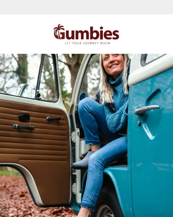 Gumbies Australia order confirmation email