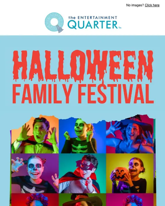 The Entertainment Quarter promotional email