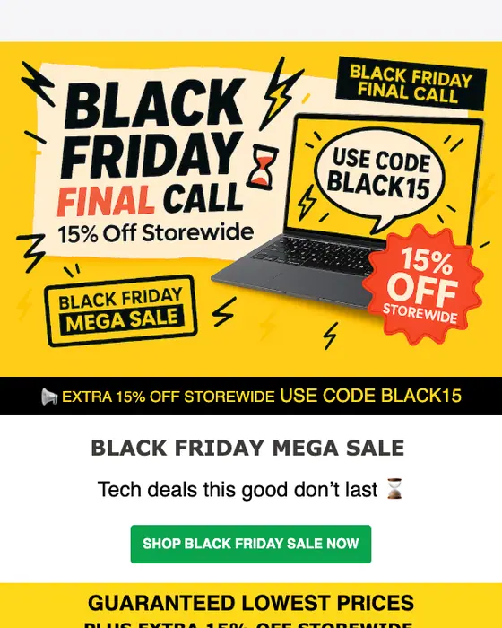 ManlyLaptops.Com.Au sale email