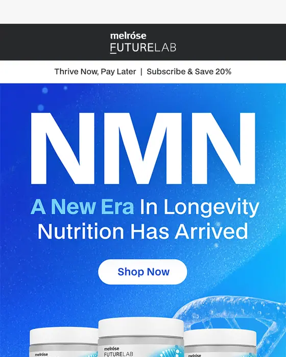 Melrose Health product launch email