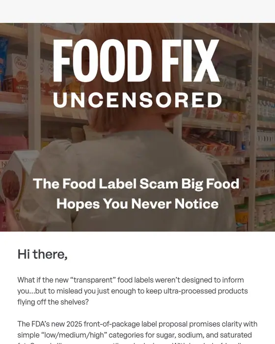 Dr. Mark Hyman newsletter email