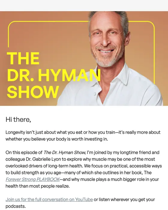 Dr. Mark Hyman email