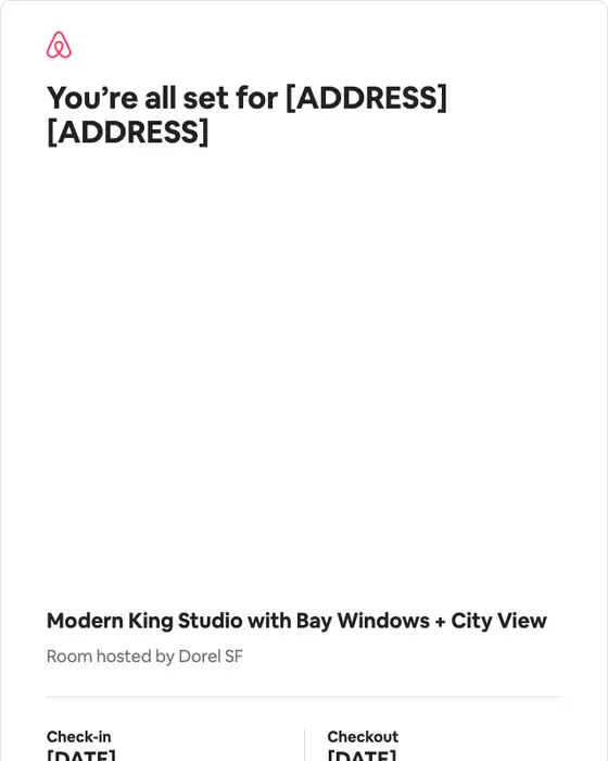 Airbnb email