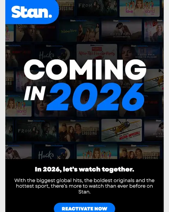 Stan. re engagement email