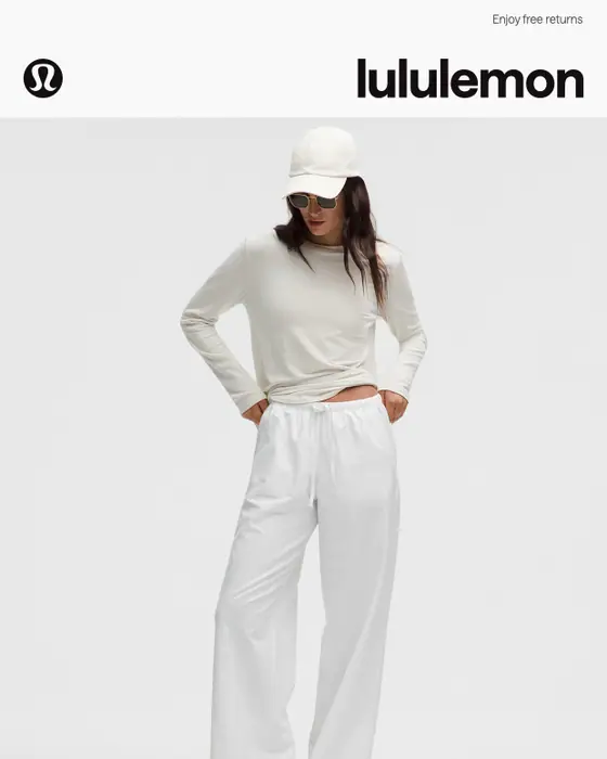 lululemon promotional email