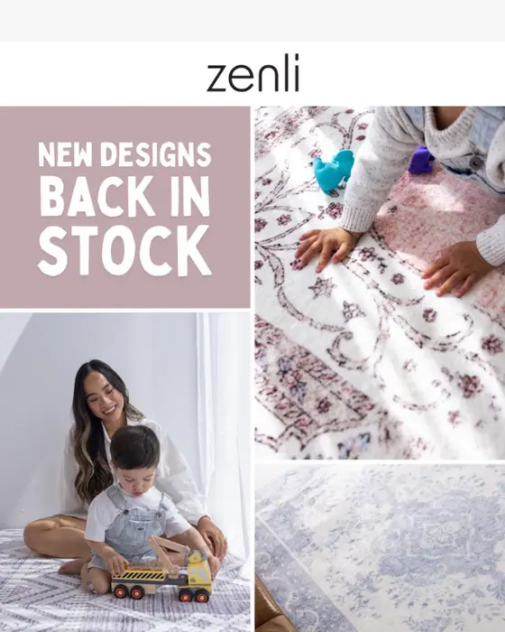 Zenli back in stock email