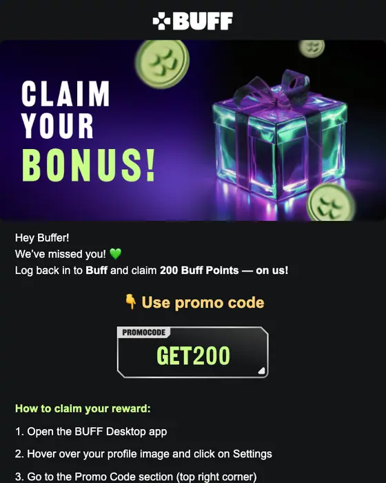 Buff email