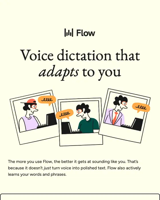 Wispr Flow promotional email