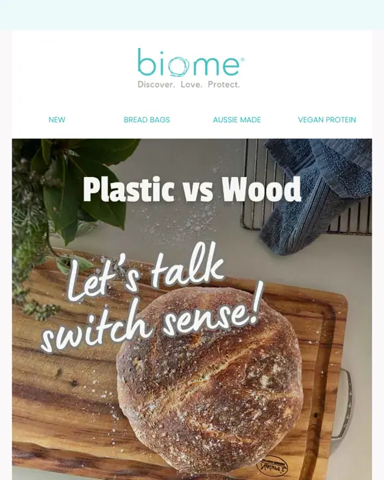 Biome promotional email