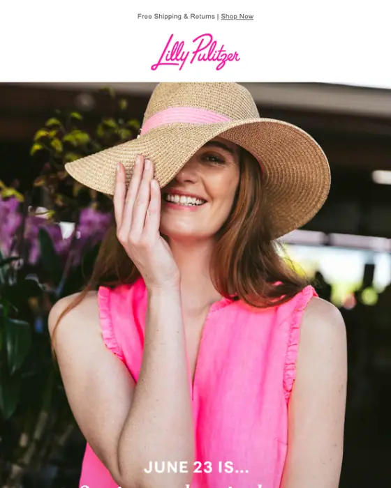 Lilly Pulitzer email