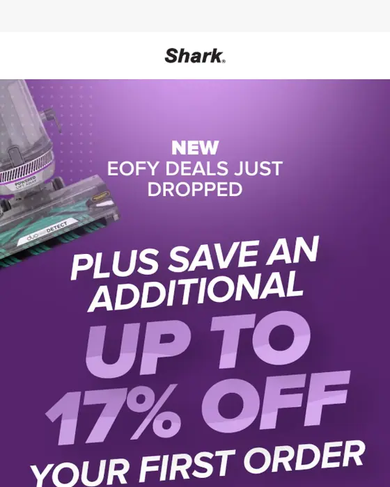 Shark Australia sale email