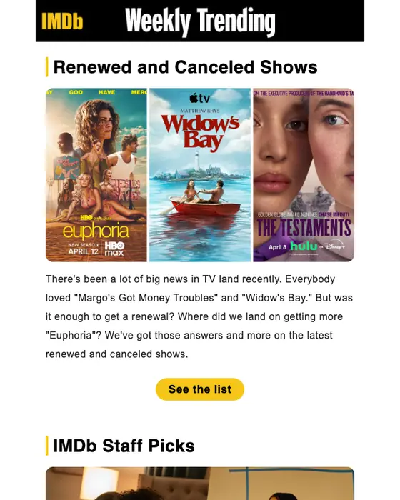 IMDb email