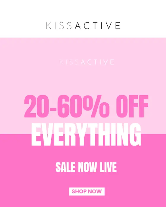 KISS ACTIVE sale email